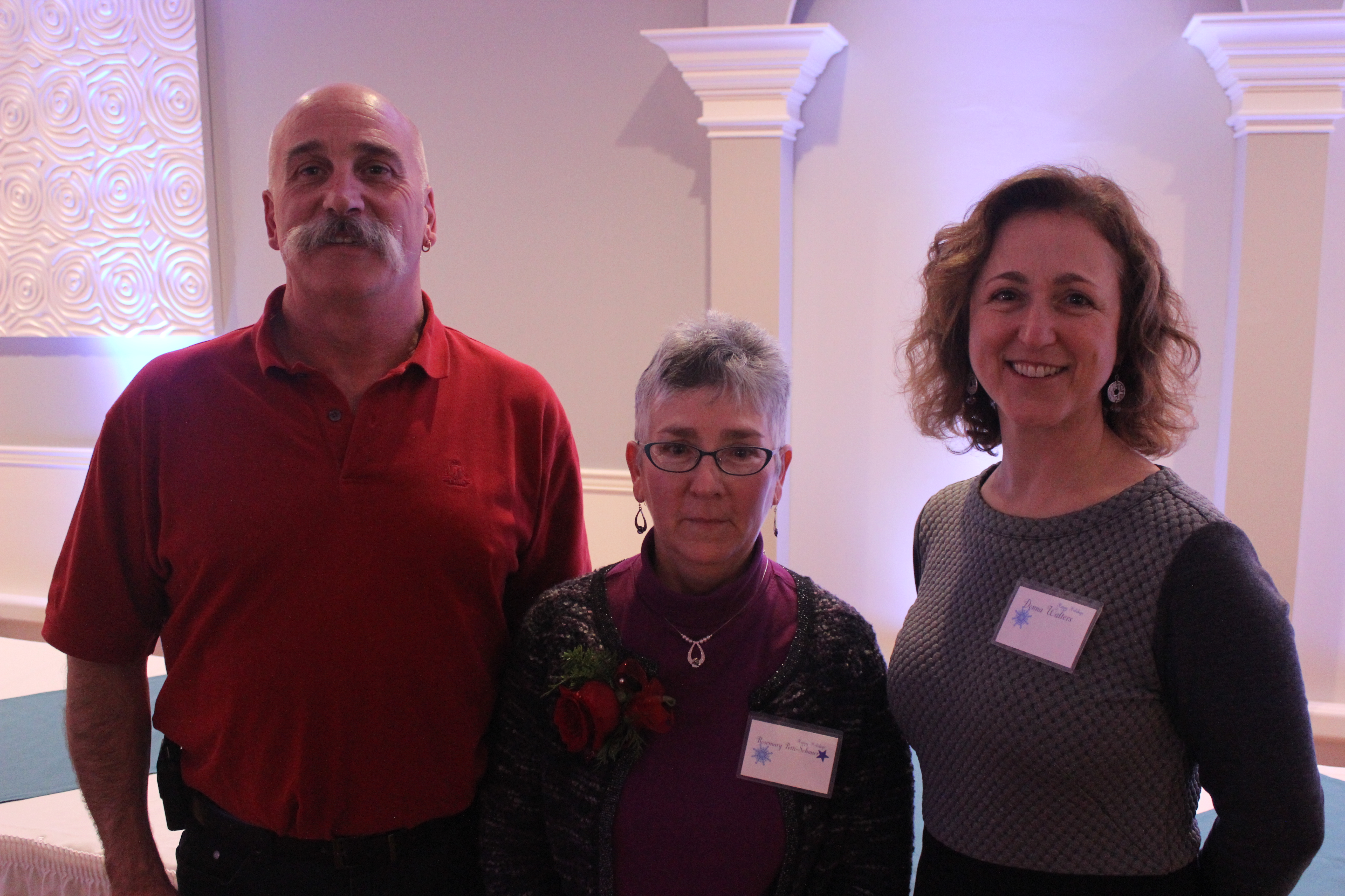 Richard Rebmann, Rosemary Petti-Schaner, Donna Walters